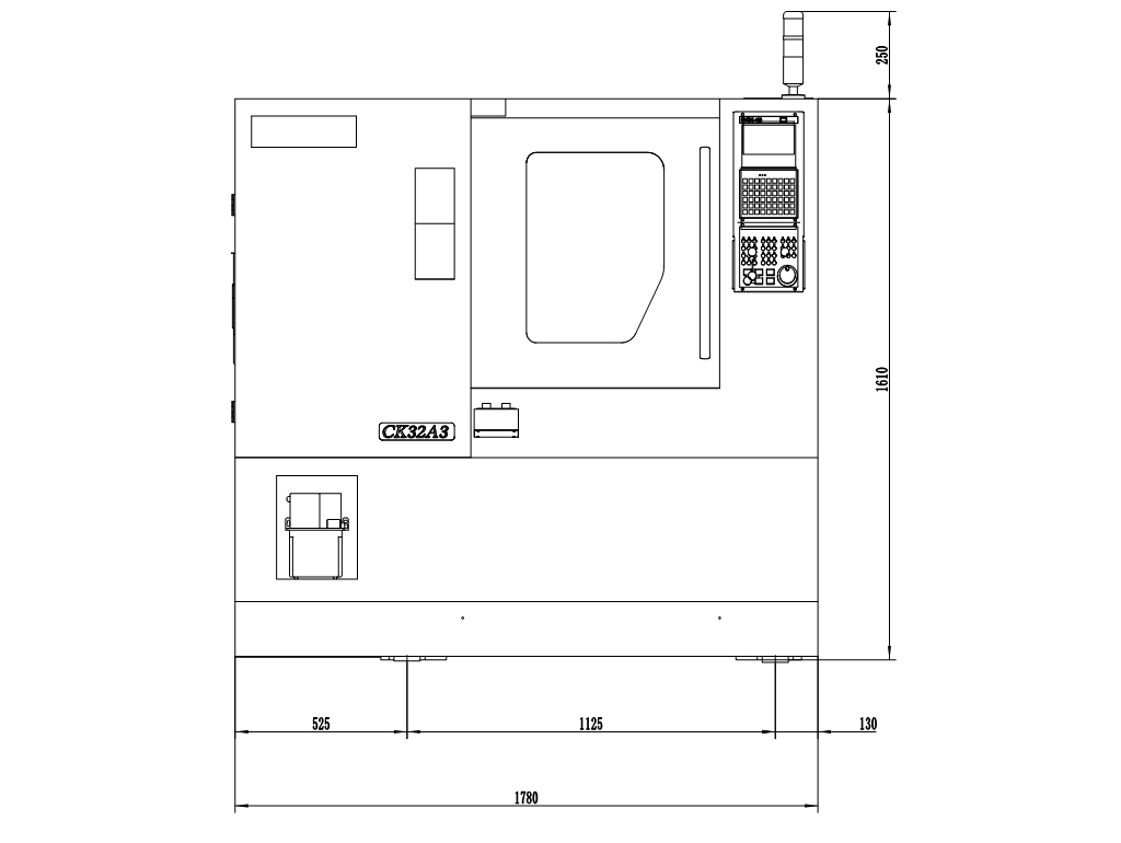CK32A3-S多功能车铣复合数控机床